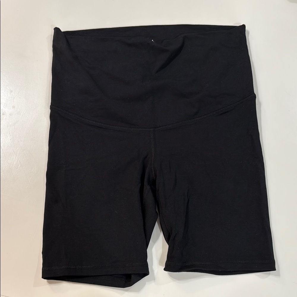 Old Navy Maternity Black Bike Shorts